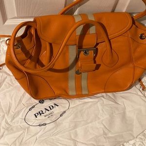 Authentic Prada large shoulder bag